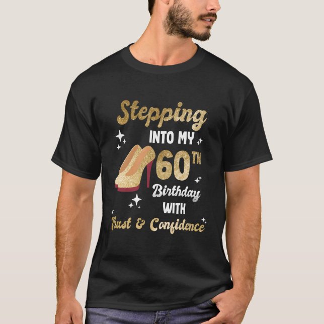60 Feiern 60 Jahre alt 60 T-Shirt (Vorderseite)
