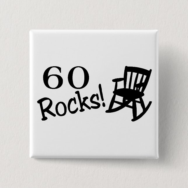 60 Felsen (Rocker) Button (Vorderseite)
