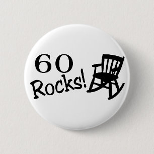 60 Felsen (Rocker) Button