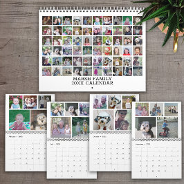 60 Foto Custom Modern Family Collage - 2024 Kalender