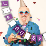 60. Funny and Motivierend Birthday Party Wimpelkette<br><div class="desc">Diese bunte Fahne ist perfekt für jemanden, der den 60. Geburtstag feiert. Sie sind mit einem lustigen und motivierend Zitat, das ich 60 bin, also was, und sind perfekt für eine Person mit einem Sinn für Spaß. Die Farben sind weiß und lila. Sie können die Altersnummer ändern, indem Sie die...</div>