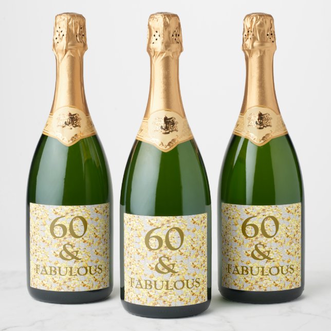 60. Geburtstag  (Flaschen)
