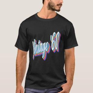 60. Geburtstag 1960 Vintag Retro Geschenk Vater Eh T-Shirt