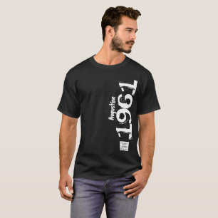 60. Geburtstag 1961 Name Legends Vintag erschütter T-Shirt