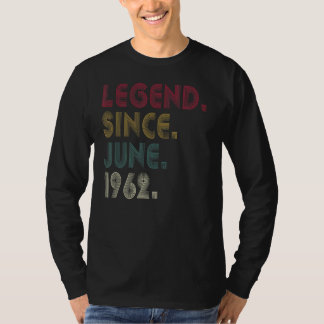 60. Geburtstag 60 Jahre Vintage Legende seit 19. J T-Shirt