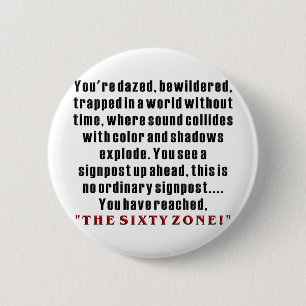 60. Geburtstag Button