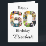 60. Geburtstag Erstellen Sie Ihre eigene Instagram Karte<br><div class="desc">Personalisierte und wunderschöne 60. Geburtstagskarte mit 16 verschiedenen Fotografien. Die Nummer 60 wird als Foto Collage verwendet, um eine durchdachte Methode zu schaffen, eine Geburtstagskarte in einzigartiger Qualität zu erhalten. Die Vorlage ist für Sie Set, um einfach Ihre eigene Foto-Collage erstellen, indem Sie Ihre Fotos in der Reihenfolge, beginnend von...</div>