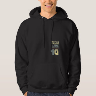 60. Geburtstag Juni 1961 60 Jahre alter 60. Geburt Hoodie