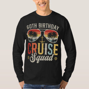 60. Geburtstag Kreuzfahrt Squad Familie Matching M T-Shirt