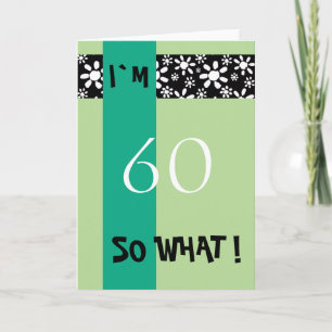 60. Geburtstag Lustiger Motivationsspruch Karte