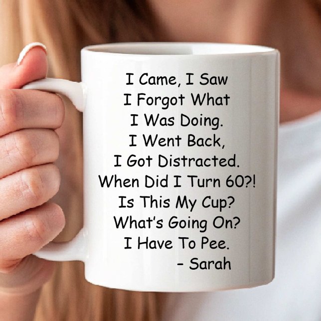 60. Geburtstag lustiger Opa Geburtstag Verwandlungstasse (Turning 60 Year Old funny Grandfather Birthday Color Morph Mug)