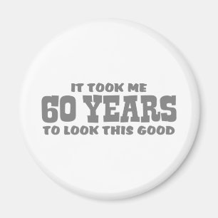 60. Geburtstag Magnet