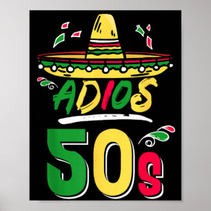 60. Geburtstag Mexican Party Cinco De Mayo Fiesta  Poster