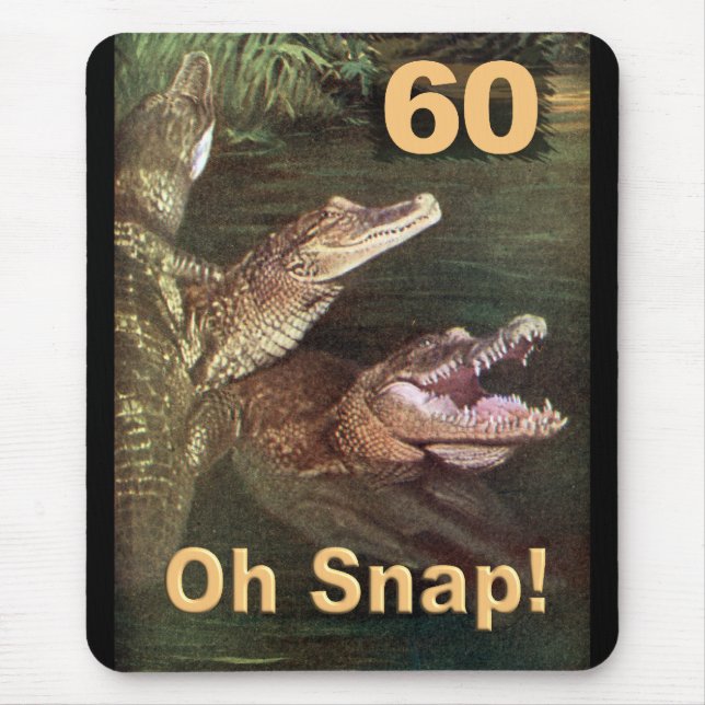 60. Geburtstag Mousepad (Vorne)