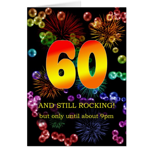 60. Geburtstag noch rocken (Vorne)