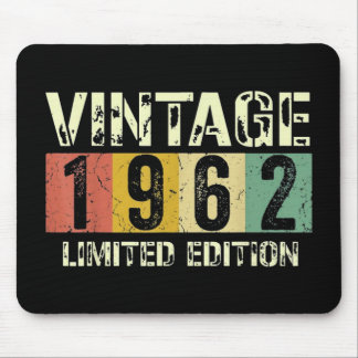 60. Geburtstag Retro Mousepad