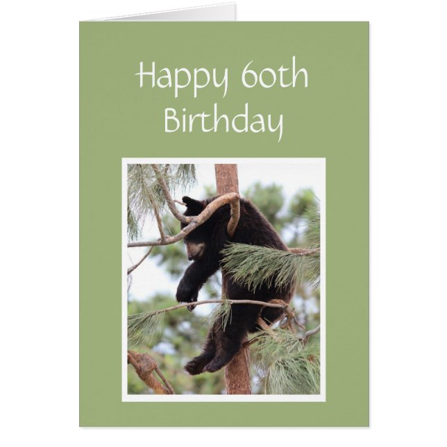 60. Geburtstag Spaß Alter Müdigkeit Bär (Vorne)