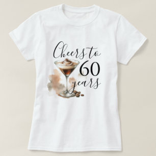 60. Geburtstag T Shirts für Espresso Martini Party