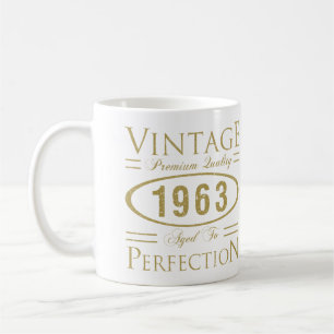 60. Geburtstag Vintag 1963 Kaffeetasse