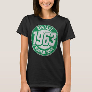 60. Geburtstag Vintag 1963 Originalteile - 60 Jahr T-Shirt