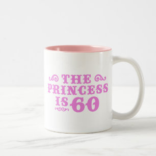 60. Geburtstag Zweifarbige Tasse