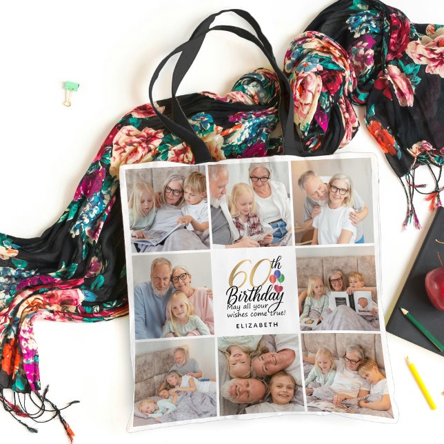 60. Geburtstags-Fotocollage Oma Mutter Geschenke (Von Creator hochgeladen)