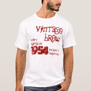 60. Geburtstags-Geschenk1954 Vintager Brew V07M T-Shirt