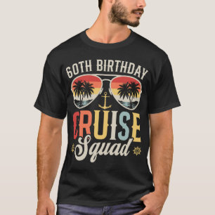 60. Geburtstags-Kreuzfahrt-Squad Familien-Matching T-Shirt