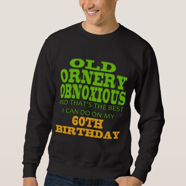 60. Geburtstags-T - Shirts und Geschenke (Vorderseite)