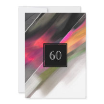 60. Geburtstagsfeier Abstrakte Malerei