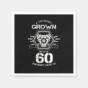 60. Geburtstagsfeier Geschenk, wenn Sie gewachsen Serviette