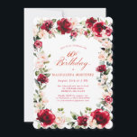 60. Geburtstagsfeier Rote Rose Pink Peony Floral Einladung<br><div class="desc">Rote Rosen und Rosa-Rosa-Bäckereien sind in dunkelgrünen Blätter eingebettet. Die klassische Schriftzeichen-Kalligraphie lasse Ihren Gästen, dass es ein Meilenstein zum Geburtstag ist und wer der Geburtstag ist. Dieser Artikel ist Teil der Rote Rose Pink Peony Kollektion. Es enthält die Vorlagen, die Sie nutzen können, um eine einzigartige Einladungssuite, Begrüßungsschilder und...</div>