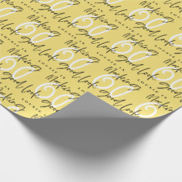 60 Geburtstagsgeschenk gut aussehen lassen Geschenkpapier