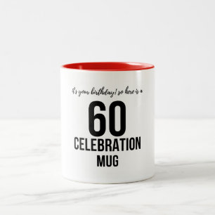 60. Geburtstagsgeschenk Tasse Geschenkidee zum G