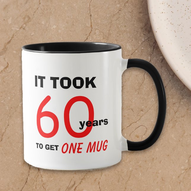 60. Geburtstagsgeschenke für Männer Tasse - Funny (Von Creator hochgeladen)