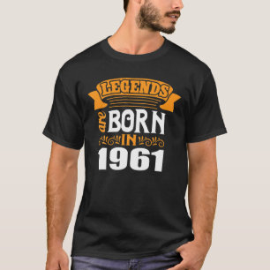 60. Geburtstagsgeschenkidee Vintag 1961 Geschenk M T-Shirt