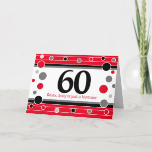 60. Geburtstagskarte! Karte