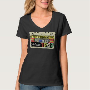 60. Geburtstagskassette 60. Geburtstag T-Shirt