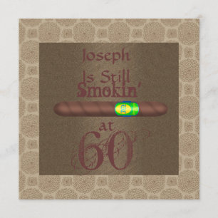 60. Geburtstagskigar Einladungen