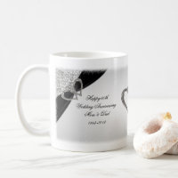 60. Hochzeits-Jahrestags-Tasse