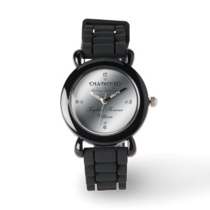 60. Hochzeitstag Custom Watch Diamond Armbanduhr