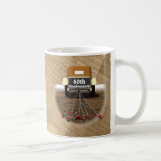 60. Hochzeitstag-Geschenke Kaffeetasse