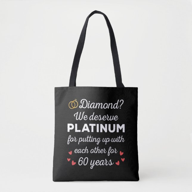 60. Hochzeitstag I - Diamond Funny Couple (Vorderseite)