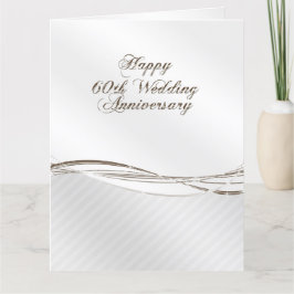 60. Hochzeitstag Karte