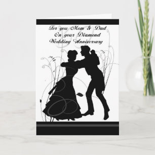60. Hochzeitstag Mama & Papa Karte