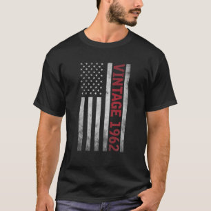 60 Jahre alt 60. Geburtstag Vintage amerikanische T-Shirt