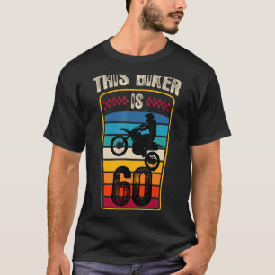 60 Jahre alt Geburtstagsparty 60. Familienrad M T-Shirt