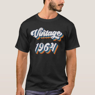 60 Jahre alt Geschenke Männer Frauen Vintag 1964 6 T-Shirt