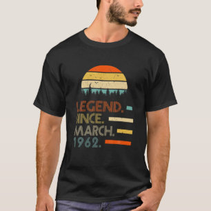 60 Jahre alt Retro Geburtstag Geschenke Legende se T-Shirt