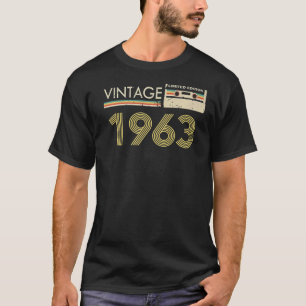 60 Jahre alt Vintage 1963 60. Geburtstag 7 T-Shirt